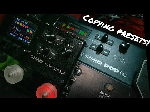 How to Copy Presets Line 6 Pod Go & HX Stomp + FREE PRESET DOWNLOAD