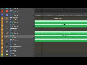 Editing Live Multi Tracked Drums In Logic Pro