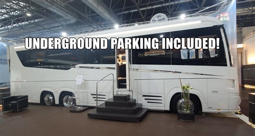 A Landyacht With Dinghy: The $1.2 Million Concorde Centurion Motorhome Is Born to Impress