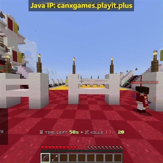 Dodgeball in Minecraft! 🏹 #minecraft #minecraftshorts #minecraftserver #minecraftpvp