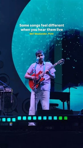 POV: You’re at NH7 Weekender Pune with Prateek Kuhad ✨