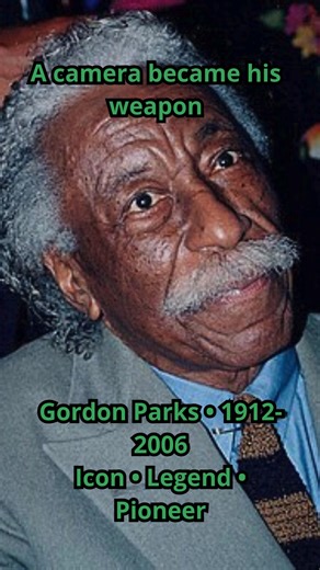 He bought a camera for $7.50 and changed American cinema forever. 📷🎬 Gordon Parks was a photographer, filmmaker, composer, author, and poet. Born into poverty in 1912, he: 📸 Documented poverty and racism for Life magazine 🎥 Became the first Black director financed by a major Hollywood studio (The Learning Tree, 1969) 🔥 Directed Shaft (1971), launching the blaxploitation era ✊🏾 Used his art as activism for civil rights From sleeping on streetcars to breaking barriers in Hollywood, Gordon Pa