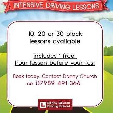 Intensive Driving Lessons by Danny Church