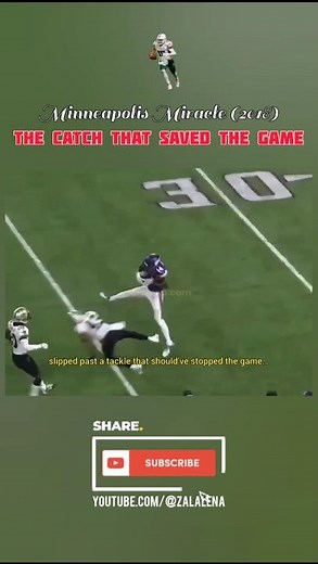 Minneapolis Miracle – Stefon Diggs’ Game-Winning Touchdown at 0 Seconds (2018)
