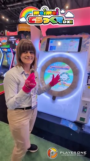 Player One Amusement Group | Caught up with Kelly at IAAPA and she showed us how MaiMai DX is supposed to be played. We’ll be practicing… a lot. 👀🔥 These machines are... | Instagram