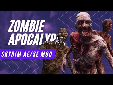 Survive The Undead In Skyrim With This Zombie Apocalypse Mod! 🔥