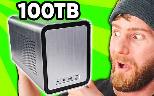 【官方双语】能装100TB的小机箱 - 乔思伯N1小型NAS机箱装机#linus谈科技