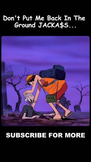 Luffy Pushed a Zombie Back Into His Grave 😭😂 | One Piece #anime #shorts #onepiece