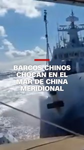 Un buque de guerra chino chocó con uno de sus propios buques de guardacostas mientras perseguía barcos filipinos a principios de esta semana en el muy disputado mar de #China Meridional, el último incidente que subraya la creciente volatilidad en una de las vías fluviales estratégicamente más vitales del mundo. | CNN en Español