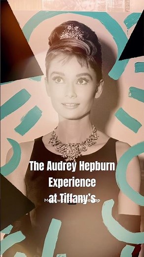 The Audrey Hepburn Experience: free exhibit at Tiffany’s in NYC. #fashion #breakfastattiffanys
