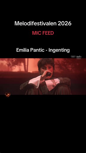 Emilia Pantic - Ingenting: Melodifestivalen 2026 Performance