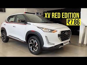 New Nissan Magnite XV RED Edition 2022 On Road Price, Features, Interior and Exterior, Review