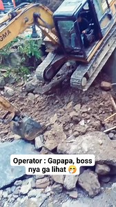 Operator begini bikin rugi perusahaan 😲 #operator #excavator #operatorfails #xgma #fyp #fails | Ari HEquipment