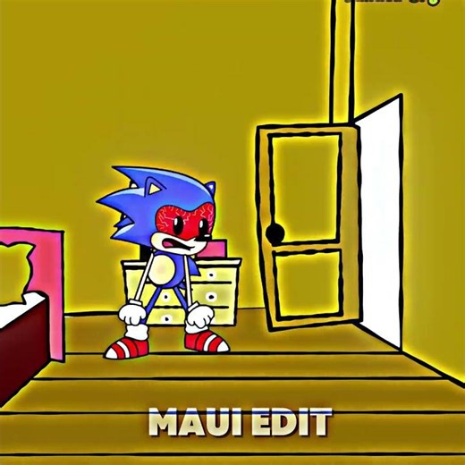 SONIC RUNS FROM THE DARK... BUT THE MONSTER IS IN HIS ROOM! ☠️😱 #sonic #sonicthehedgehog #animation