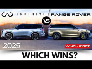 2025 Infiniti QX80 Autograph vs. 2024 Range Rover Sport SV: Surprising Comparison