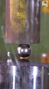 Experiment: Hydraulic Press vs. Polycarbonate Blast Shield | Hydraulic press channel