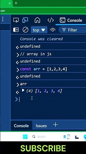 JavaScript Arrays Explained in 1 Minute! #shorts #ytshorts #youtubeshorts