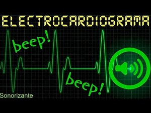 Electrocardiograma - Efecto sonido hospital