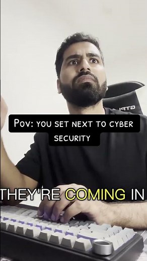 What Happens When You Sit Next to a Cyber Security Expert | Funny Office Moments #cybersecurity