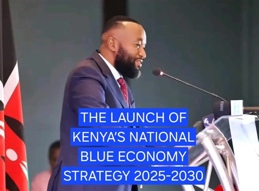 This mornin, Cabinet Secretary for Mining, Blue Economy and Maritime Affairs HASSAN ALI JOHO launched Kenya’s National Blue Economy strategy 2025-2030, a milestone that affirms our determination to place our ocean, lakes and all aquatic resources at the centre of our national development agenda. This builds on the journey that Kenya began in earnest at the 2018 Nairobi Sustainable Blue Economy Conference and subsequent policy advances including the vision 2030, the Bottom-Up Economic Transformat