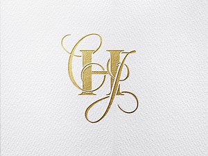 Custom Wedding Monogram Logo, Elegant Initial Design (digital Download) - Etsy