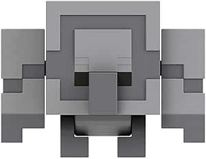 Mattel Minecraft Legends Action Figure, Cobblestone Golem with Attack Action & Accessory, Collectible Toy, 3.25-inch