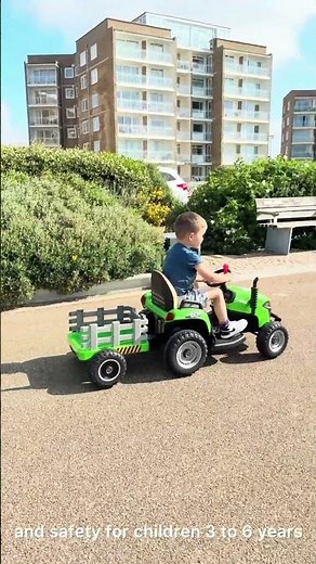 12v Kids Ride on Farm Tractor