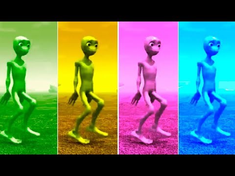 “Space Jam Remix – Crazy UFO Dance Battle!”