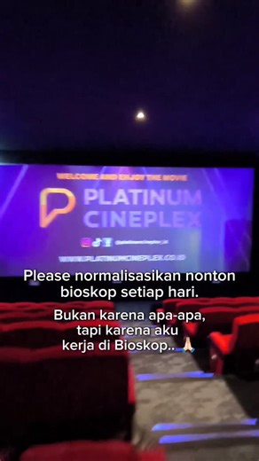 Platinum Cineplex Indonesia on Instagram: "Plis guys. Hobi nontonmu adalah rejeki buat Mimin dan team. 🙏🏻 Buat yang mau cek jadwal film atau beli tiket online, bisa cek web & app Platinum Cineplex ya guys ya."