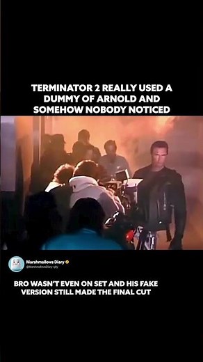 Stan Winston Built A Fake Arnold From The Waist Up For Terminator 2