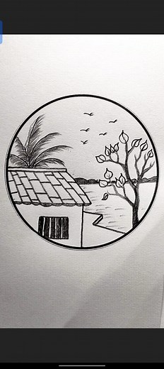 Learn the scene angle in circles #tricks #reelsfacebook #drawingtutorial | Kobir Art And Drawing