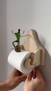 Explore tips on integrating playful details into routine home objects. A simple toilet paper holder can become a conversation starter. | Home Bud