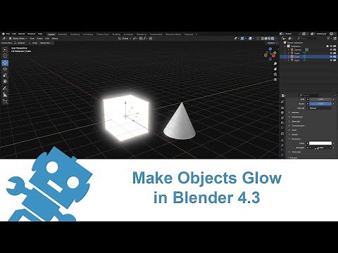 Make Objects Glow in Blender 4.3