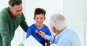 Male Doctor Examining Boy Hospital Healthcare Stock Footage Video (100% Royalty-free) 21527617 | Shutterstock