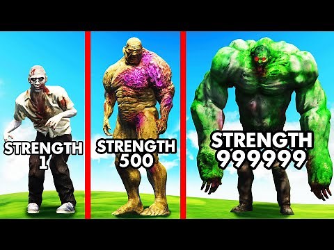 Becoming WORLD'S MOST POWERFUL ZOMBIE In GTA 5