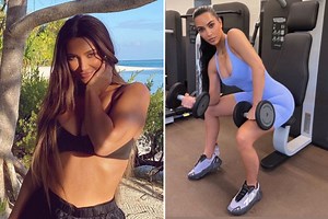 Inside Kim's grueling fitness routine as she hits the gym 5 days a week at 5 am