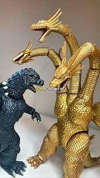 NEW King Ghidorah figure #godzilla #actionfigures #toyreview #collectibles #dinosaurtoys