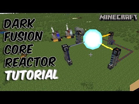 How to make a "DFC Reactor" in HBMs Mod | DARK FUSION CORE Reactor Tutorial Minecraft |