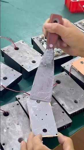 Stage Lighting Fixture Component Assembly Process in Action