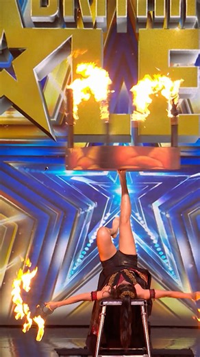 This one isn't skipping leg day! Do not try this at home. | Britain's Got Talent