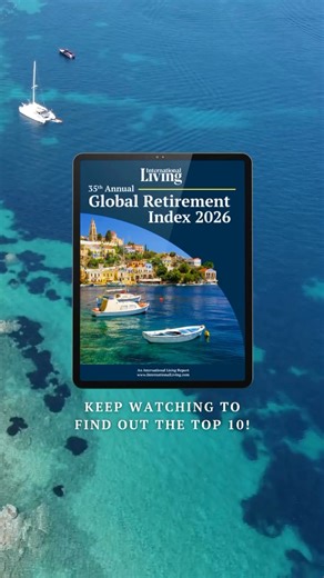 If you're considering retirement abroad, you need information - and lots of it. But more importantly, you need guidance to help make sense of it all. 🌎 That's why we create the Global Retirement Index each year: to help you discover the destinations that truly fit your needs, lifestyle, and dreams for the next chapter. 🗺️ Today we're counting down the Top 10 Places to Retire in 2026! 🔟⬇️ 💬 Want a FREE 2026 Retirement Havens report bonus video? Comment 'RETIRE' and we'll send it to you! 📲 #g