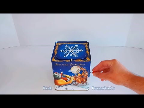 Here Comes Santa Claus Musical Jack In The Box