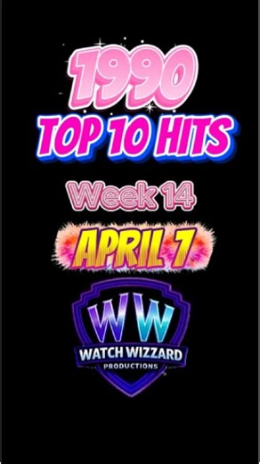 Top 10 Hits April 7 1990 #nostalgia #90s #throwback