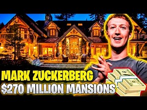 Mark Zuckerberg's Mansion Tour: Inside the $270M Luxury Estates of the Facebook Founder | Lux Life