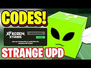 *NEW* ALL WORKING STRANGE UPDATE CODES FOR BE A LUCKY BLOCK! ROBLOX BE A LUCKY BLOCK CODES