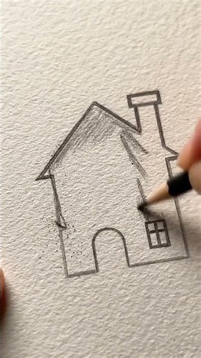 Slow Pencil Sketching ASMR ✏️🏠
