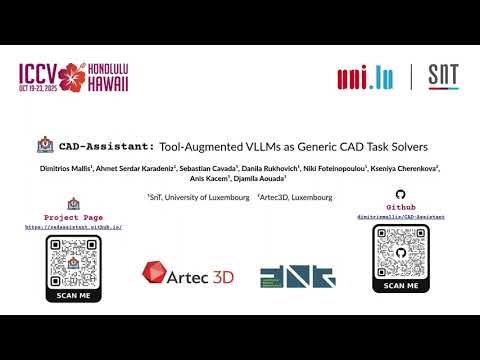 CAD-Assistant: Tool-Augmented VLLMs as Generic CAD Task Solvers