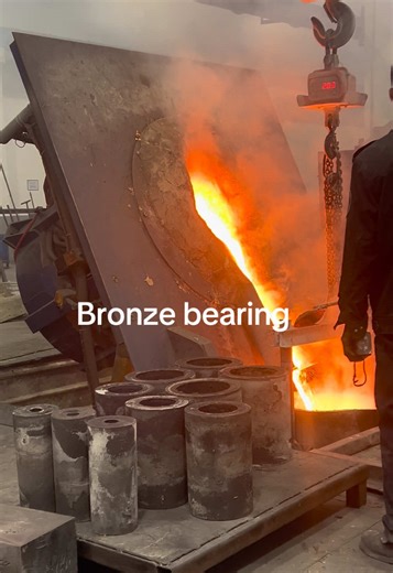 Bronze Bearing Production Process in a China Factory