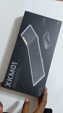 Unboxing ProtoArc Keyboard and mouse XKM01 Foldable