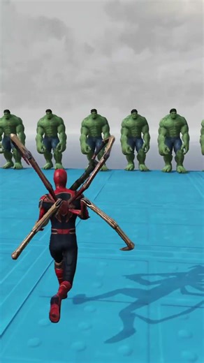Spider vs Hulk – GTA 5 Battle Royale! PART 01